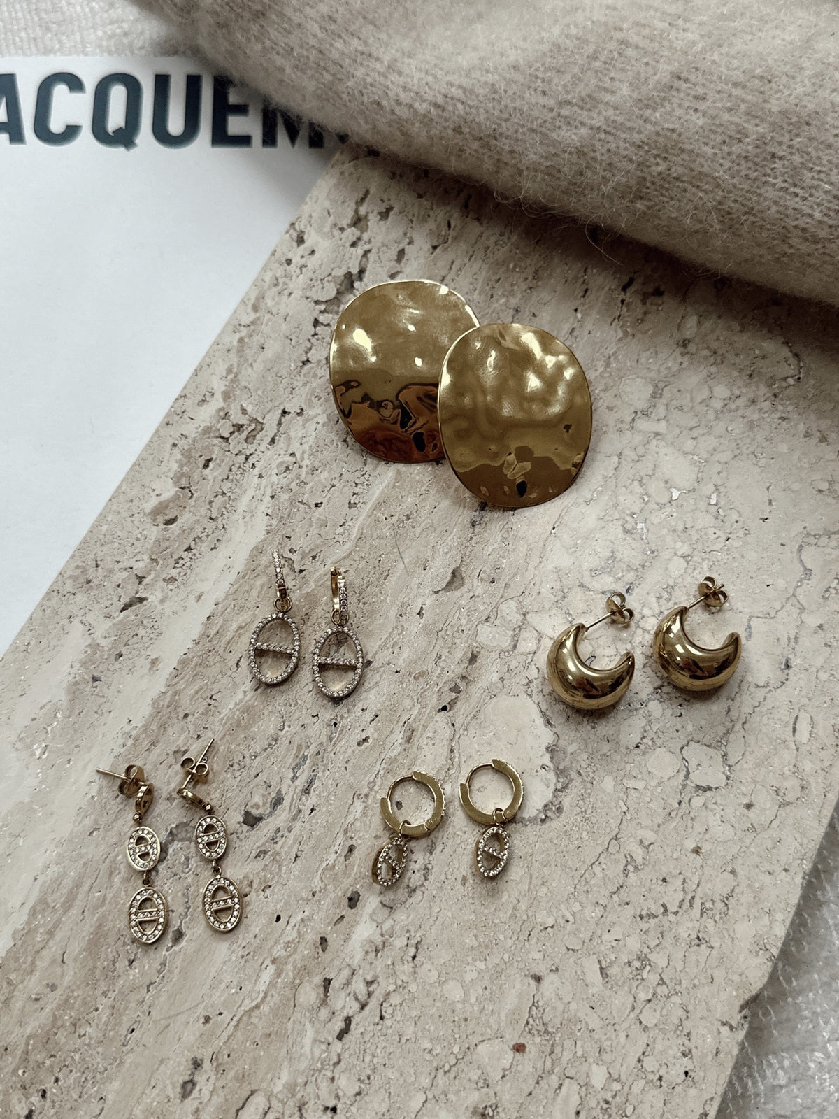 VEGA Gold Earrings