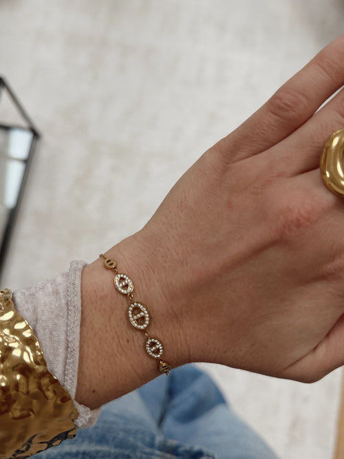 Pulsera LINE Dorada