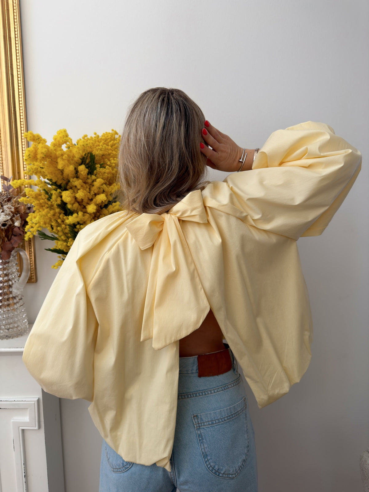 Blusa BELLA Amarilla