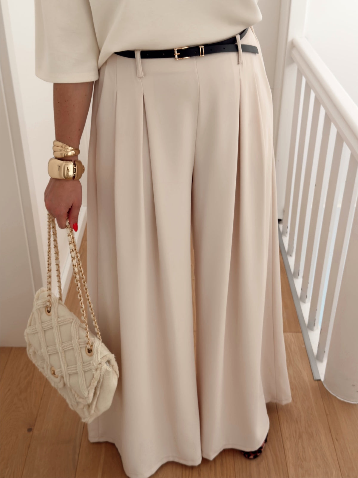 Pantalon PRISCILLIA Beige