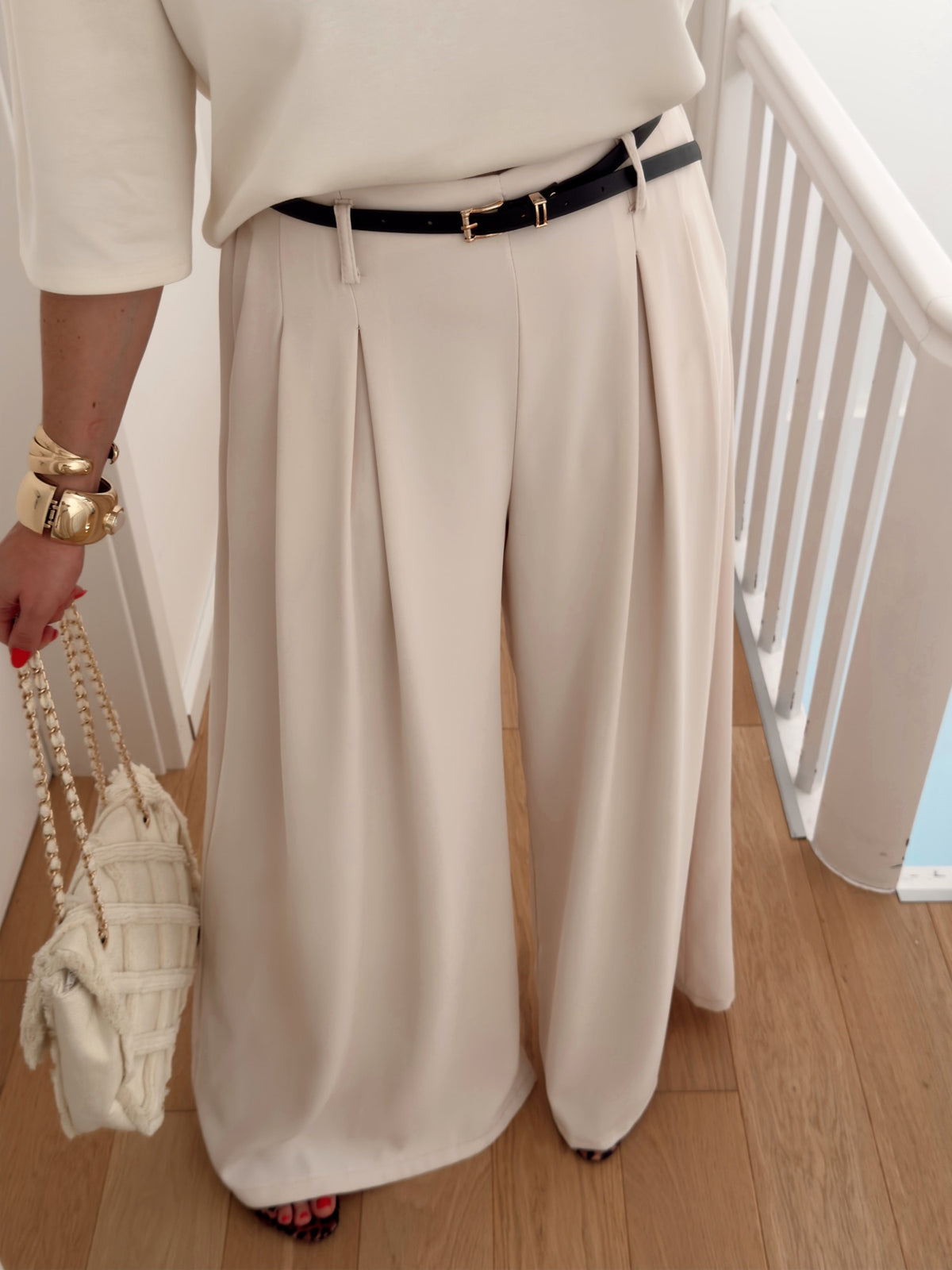 Pantalon PRISCILLIA Beige