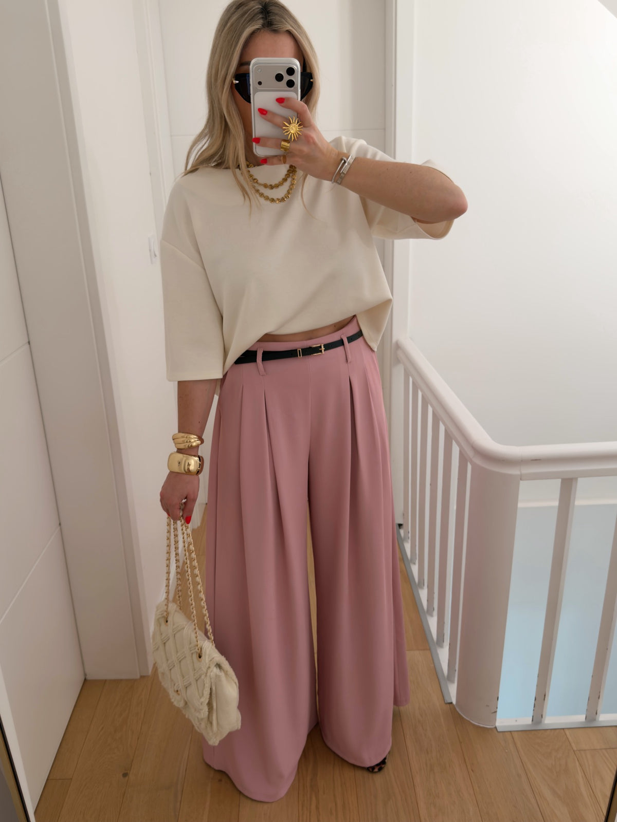 Pantalone PRISCILLIA Rosa
