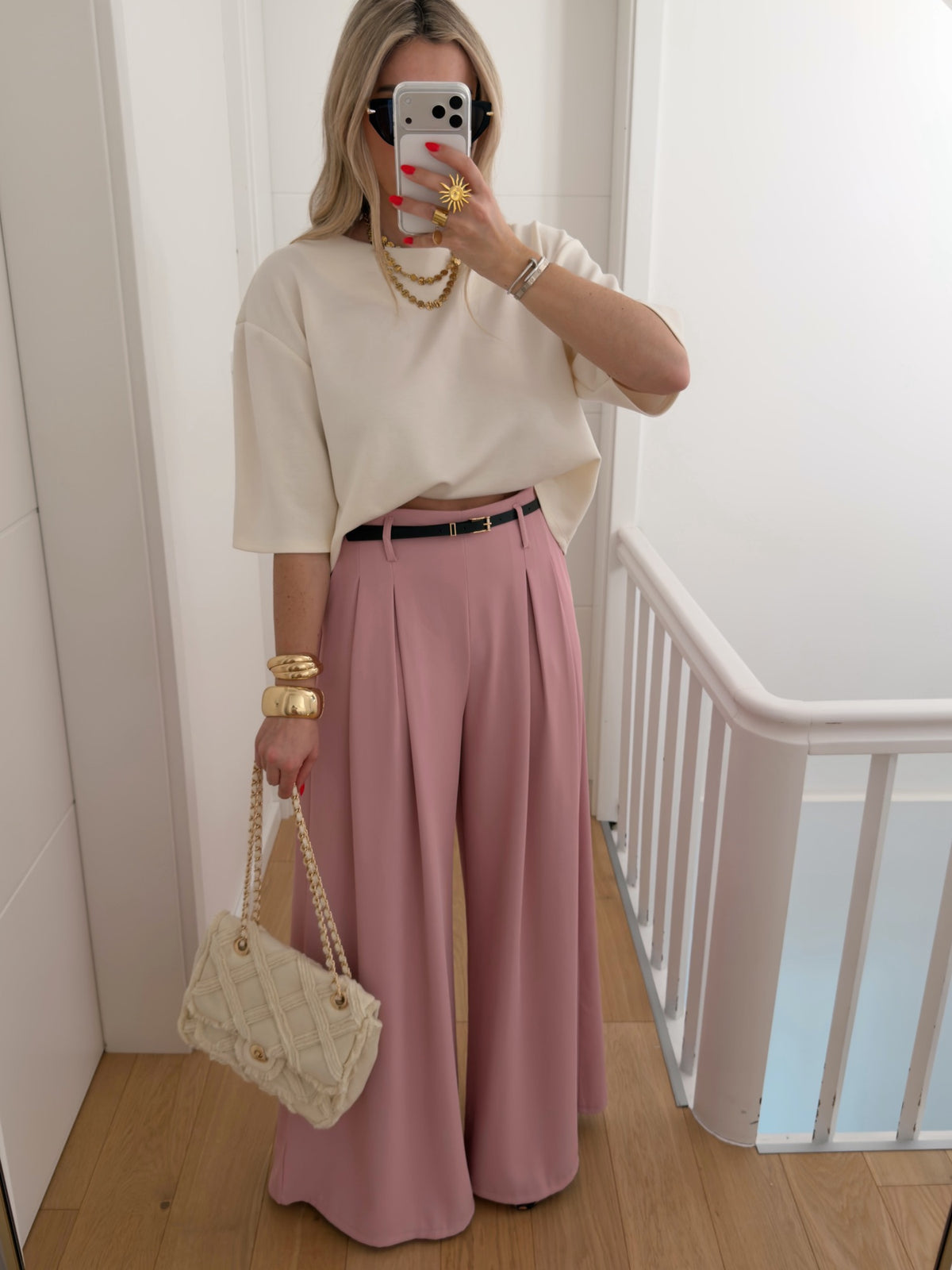 Pantalone PRISCILLIA Rosa