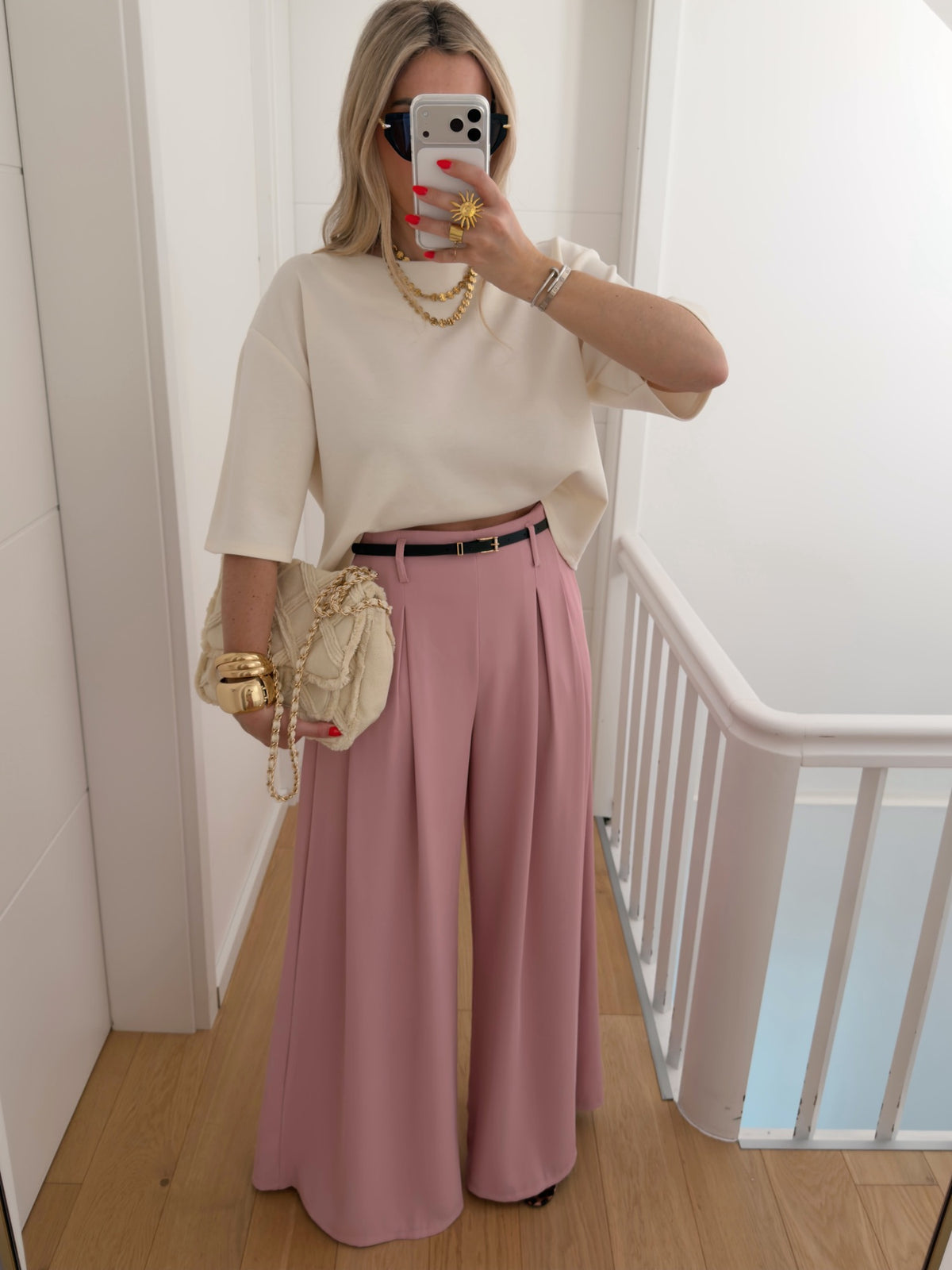 Pantalone PRISCILLIA Rosa