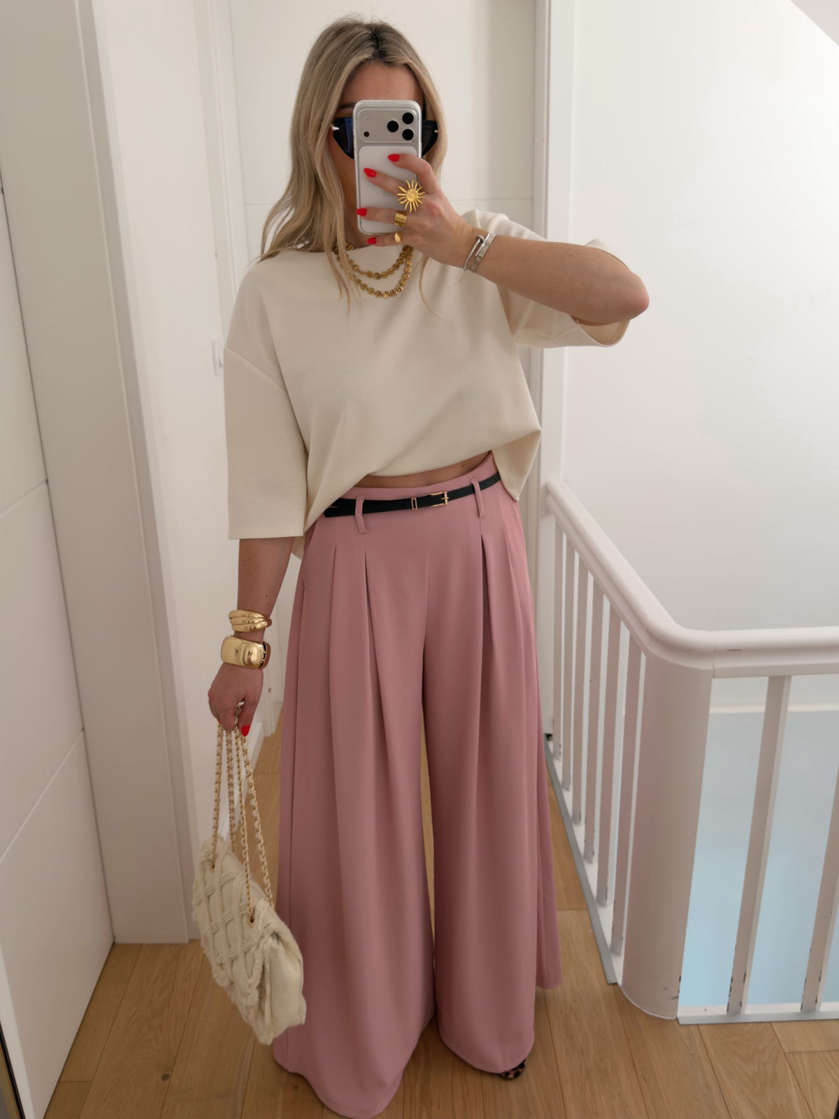 Pantalone PRISCILLIA Rosa