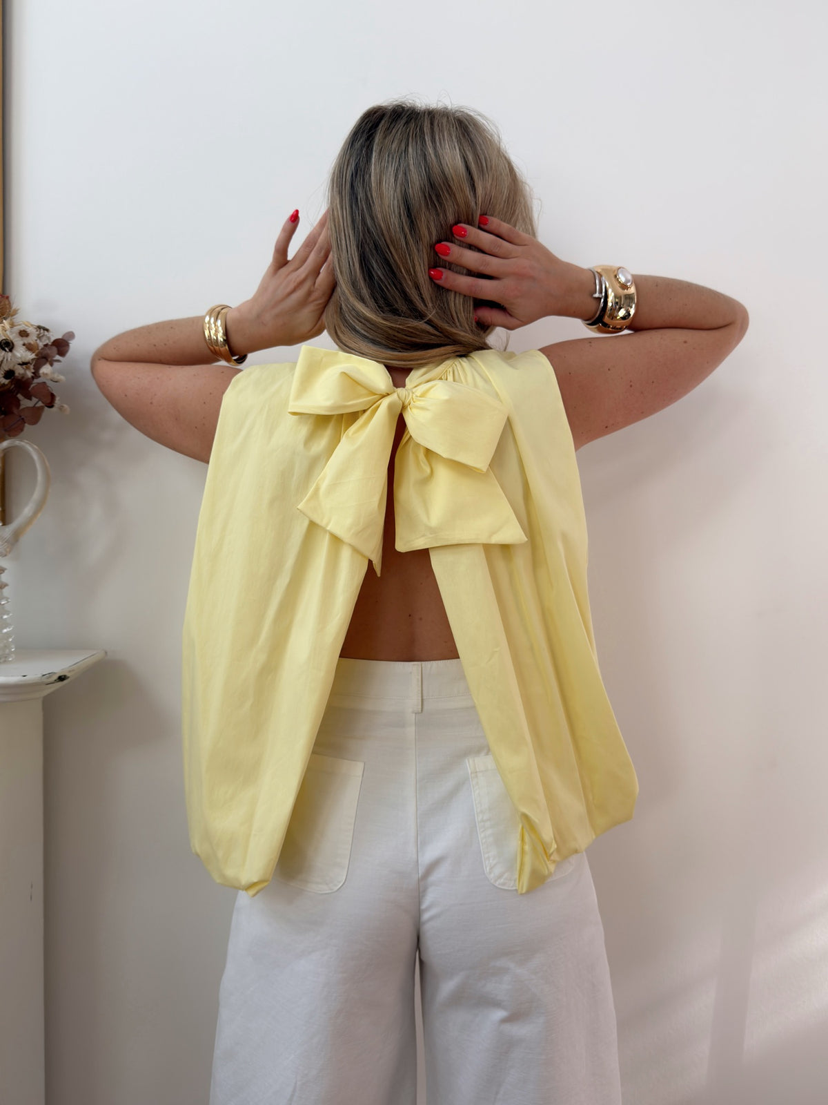 Blusa ESTHER Gialla