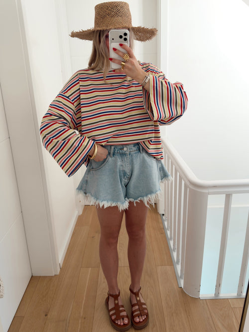 Mariniere REGENBOGEN Rosa