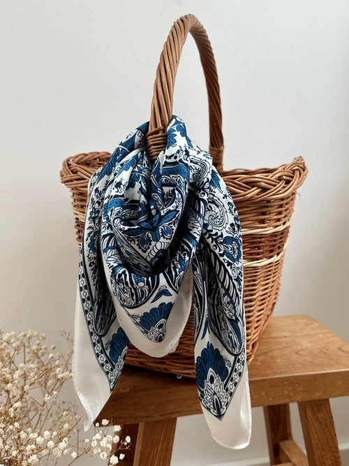 Lenço 02 Azul
