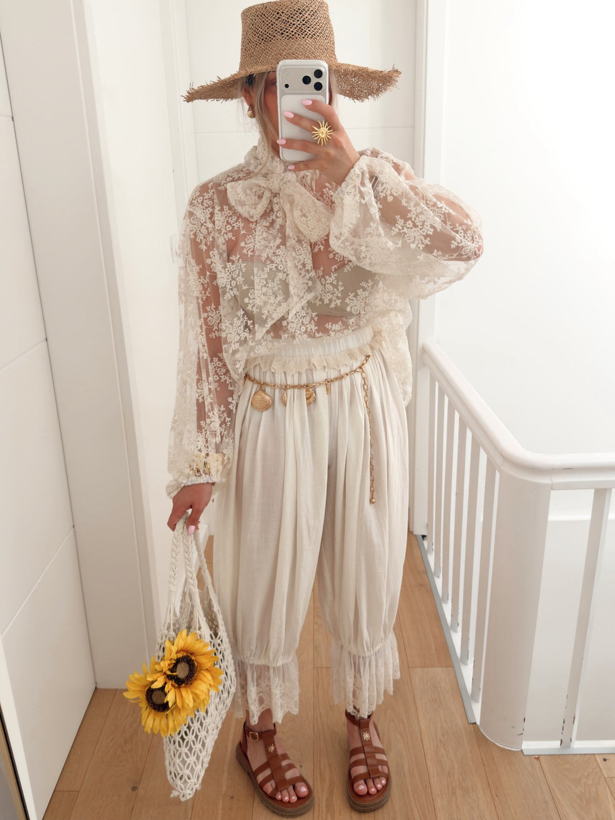 Pantalon ISORA Beige