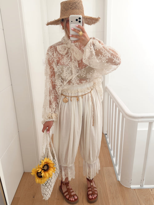 Pantalon ISORA Beige
