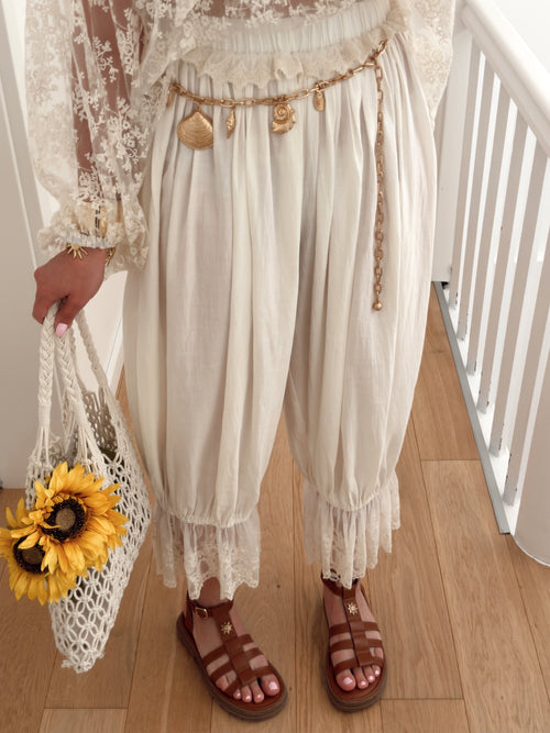 Pantalon ISORA Beige