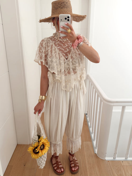 Pantalon ISORA Beige