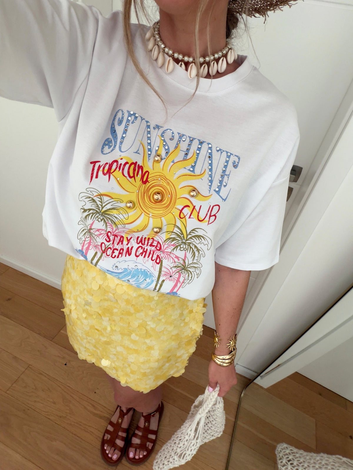 Jupe ROBBIE Jaune