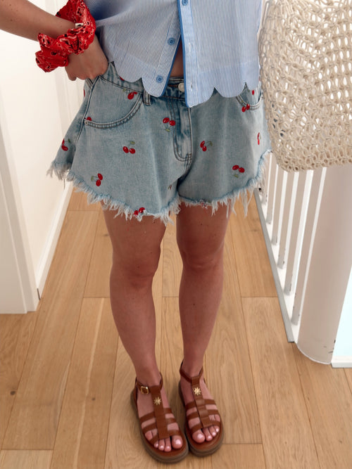 Short CERISIA Blu