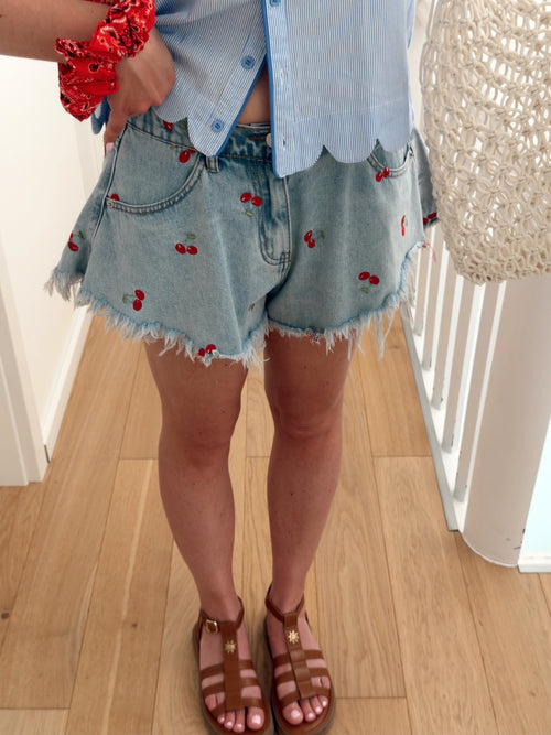 Short CERISIA Blu
