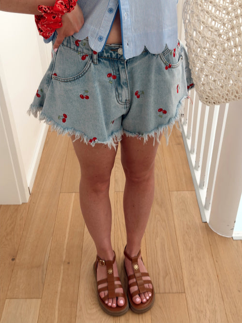 Short CERISIA Blu
