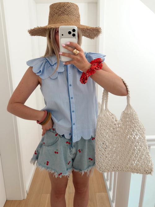 Short CERISIA Blu