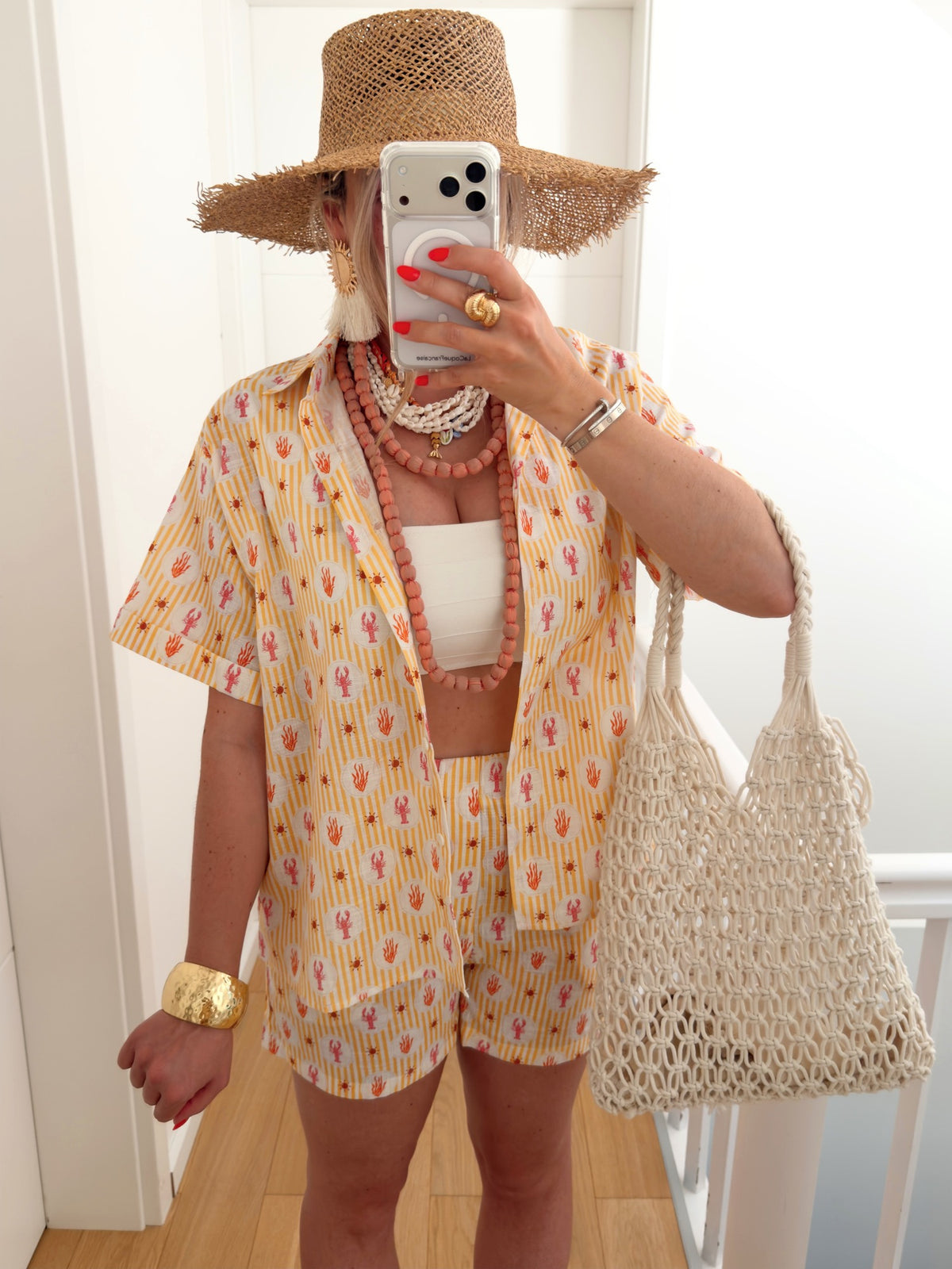 Chemise HOMMY Jaune