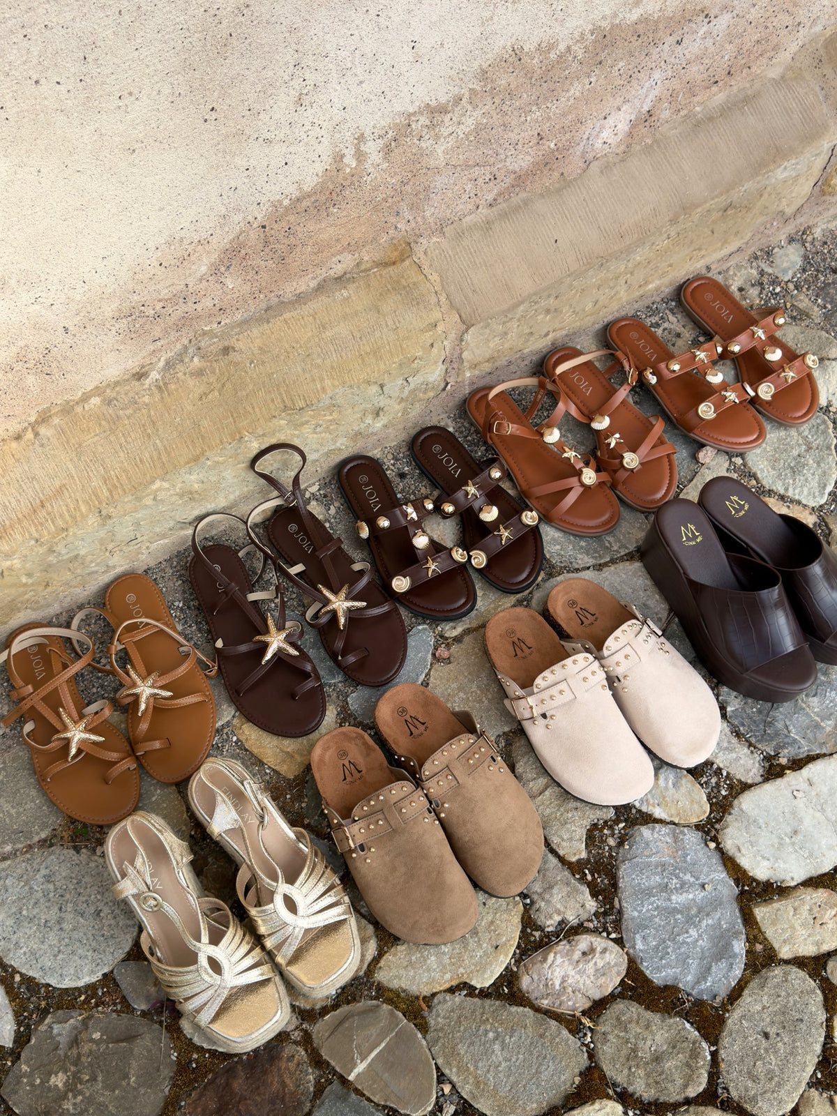 Mules SANTINA Marrone