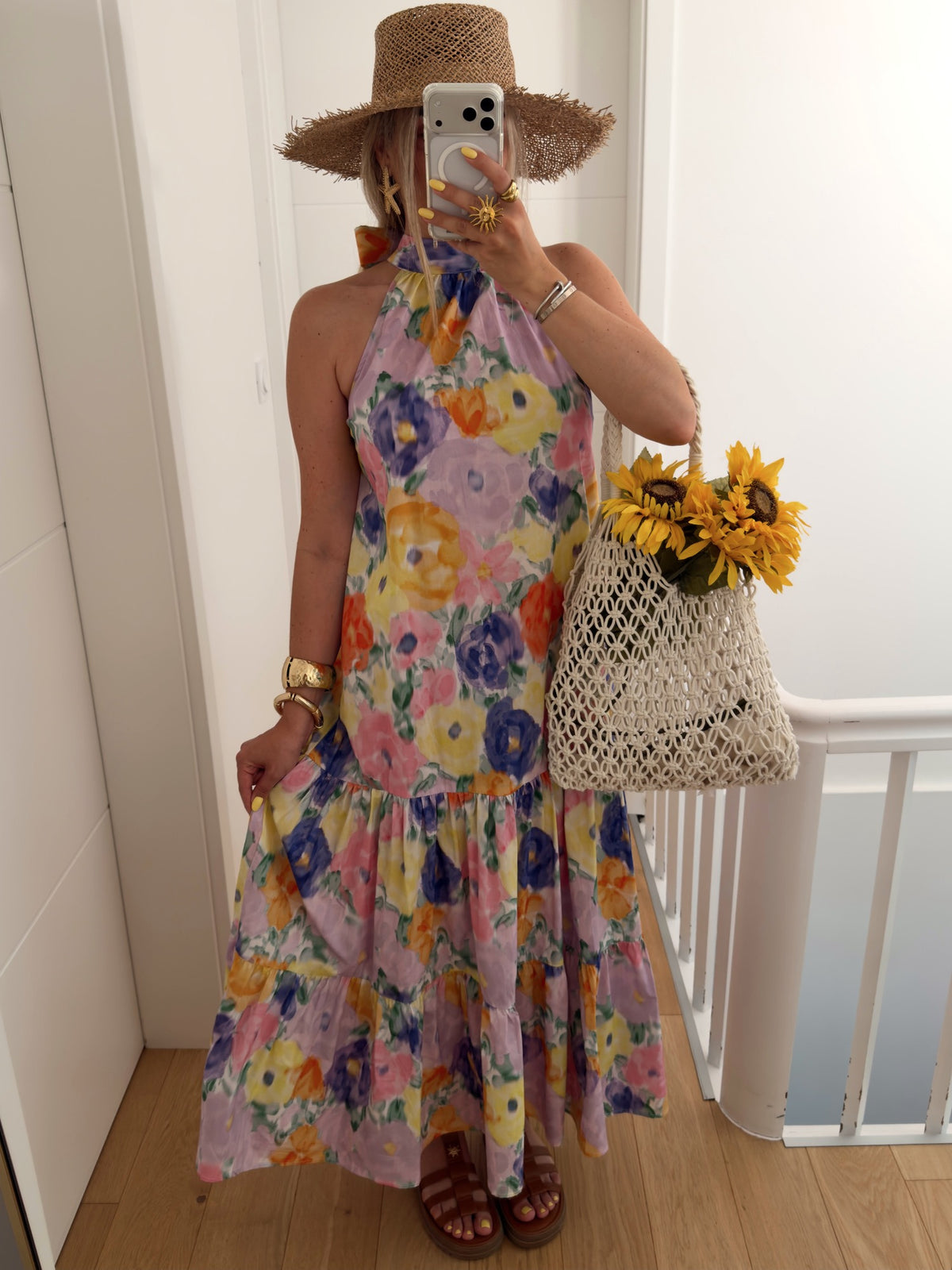 PRE COMMANDE Robe CYCLADES Violet
