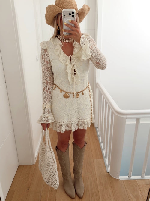 Robe NARA Blanc