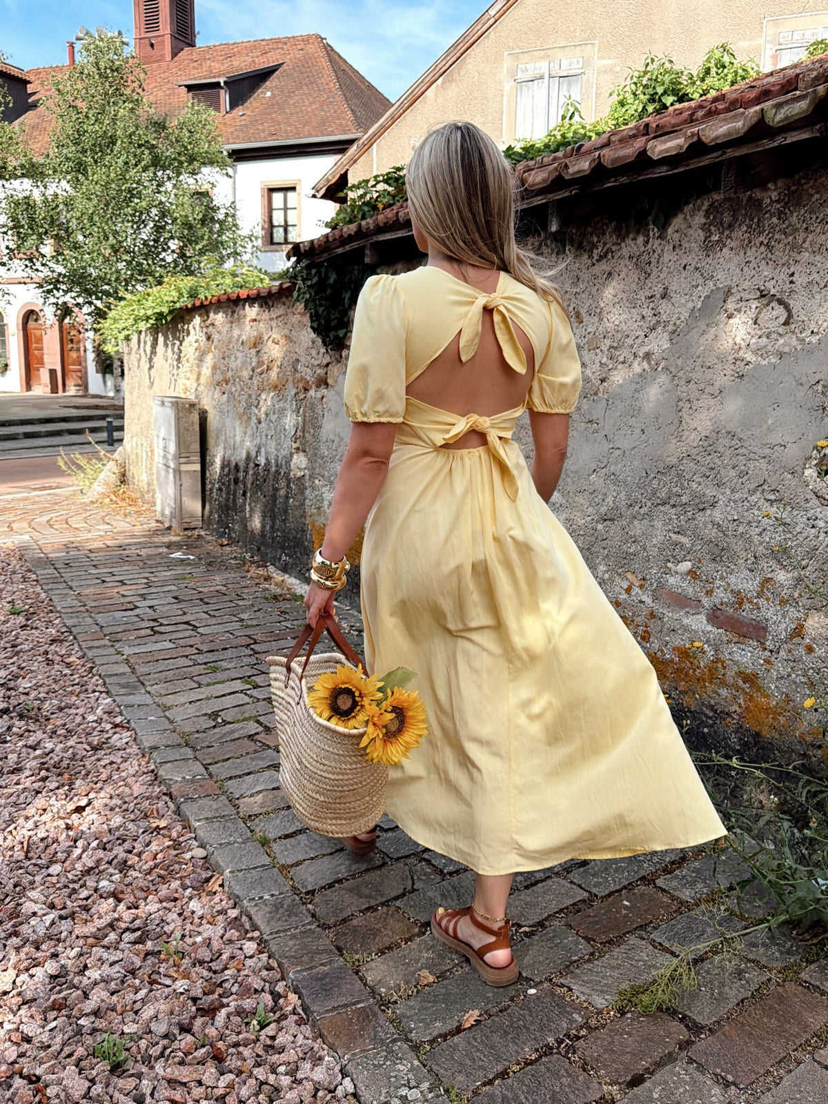 Robe LISBOA Jaune