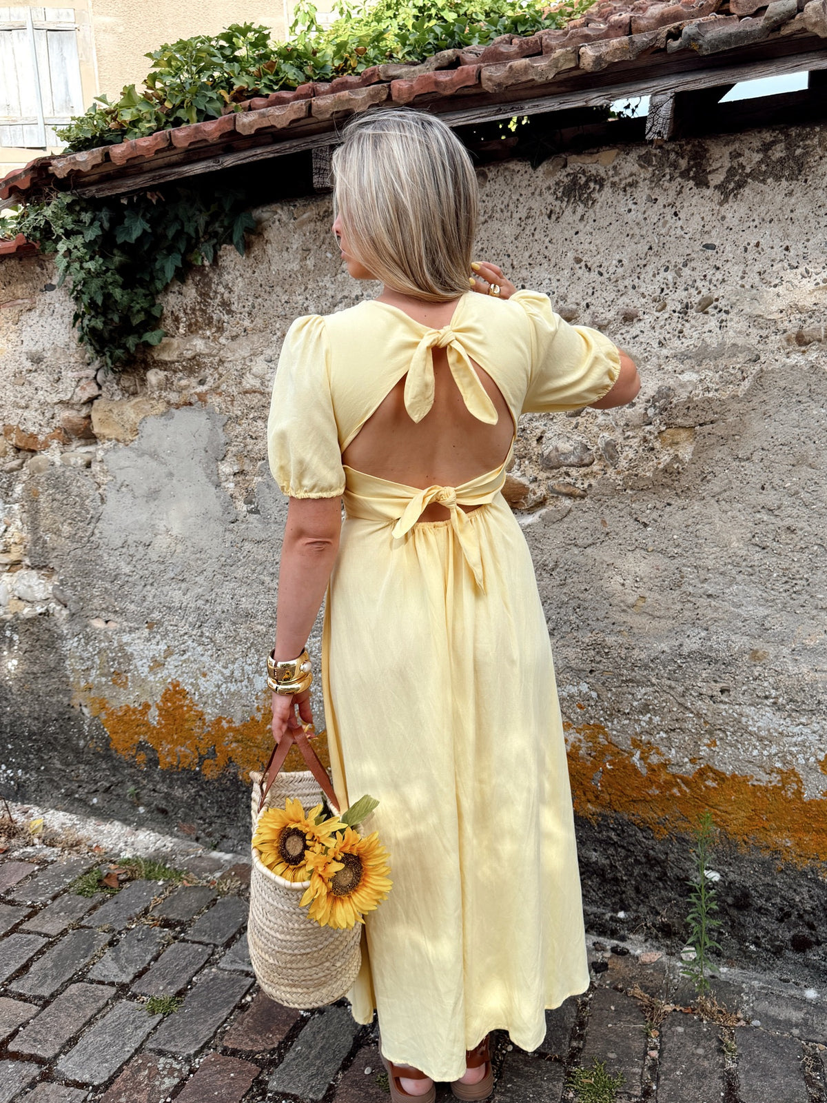 Robe LISBOA Jaune