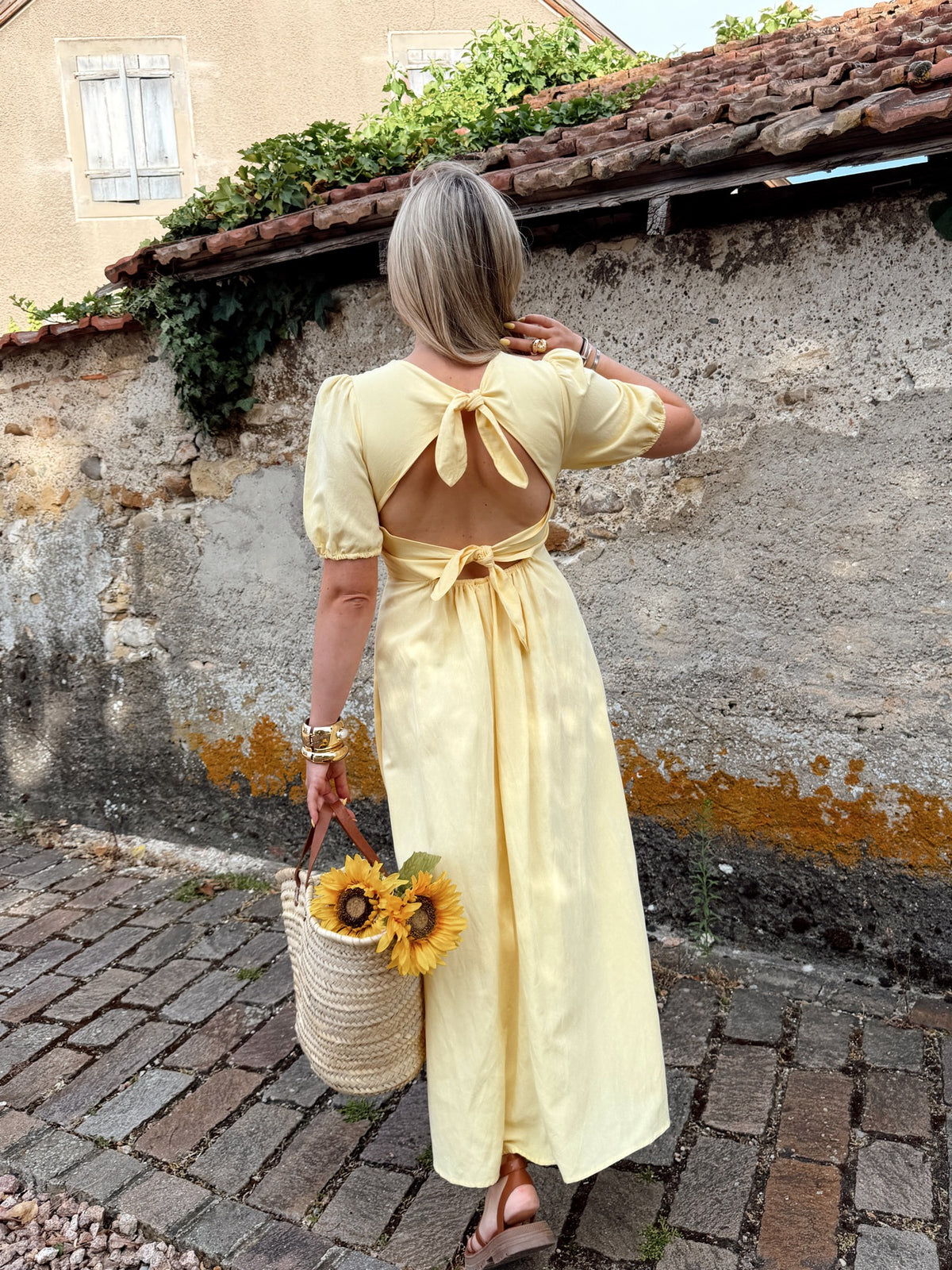 Robe LISBOA Jaune