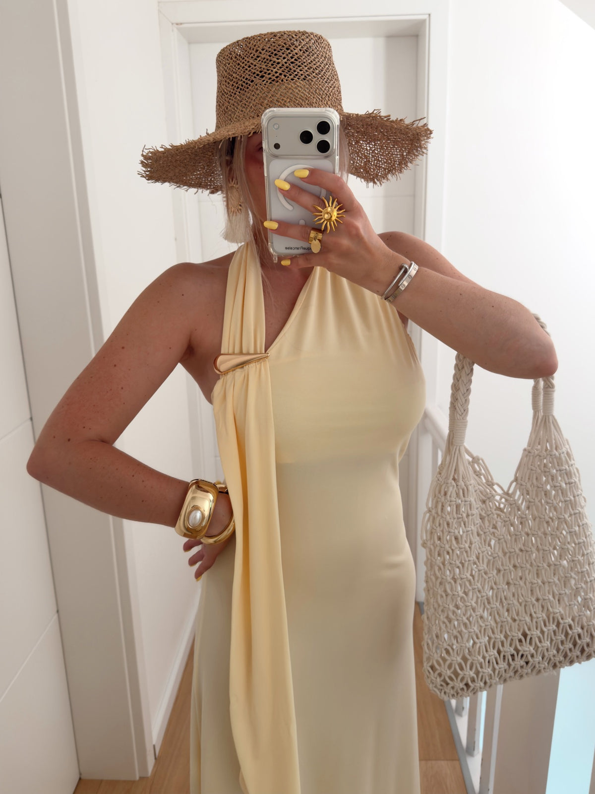 Kleid RIVERA Gelb