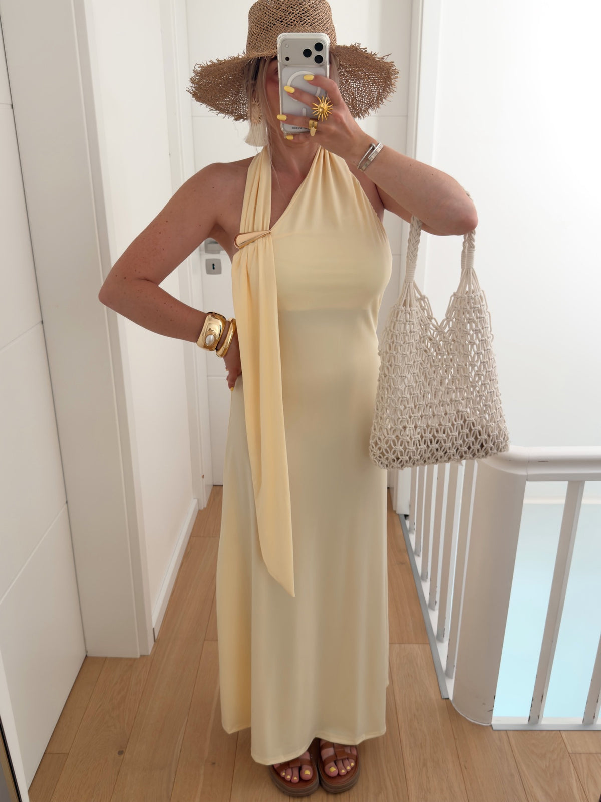 Kleid RIVERA Gelb