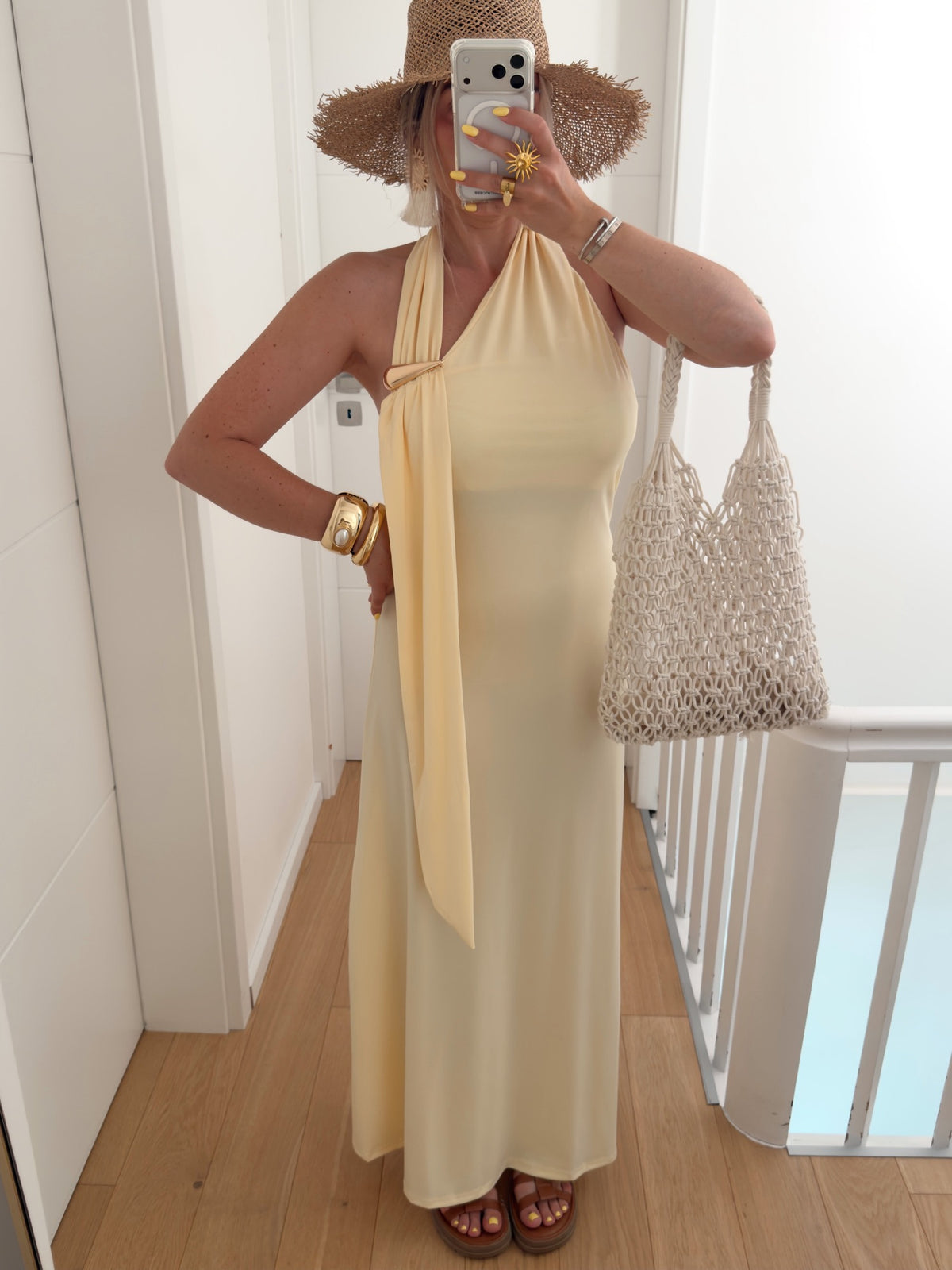 Kleid RIVERA Gelb