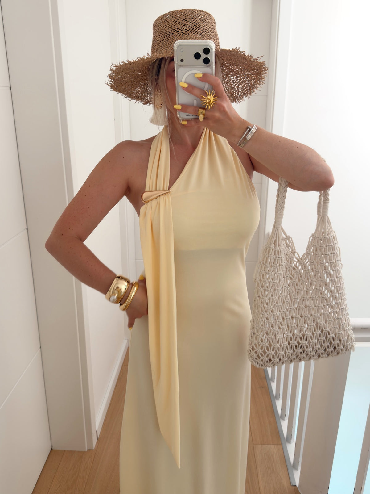 Kleid RIVERA Gelb