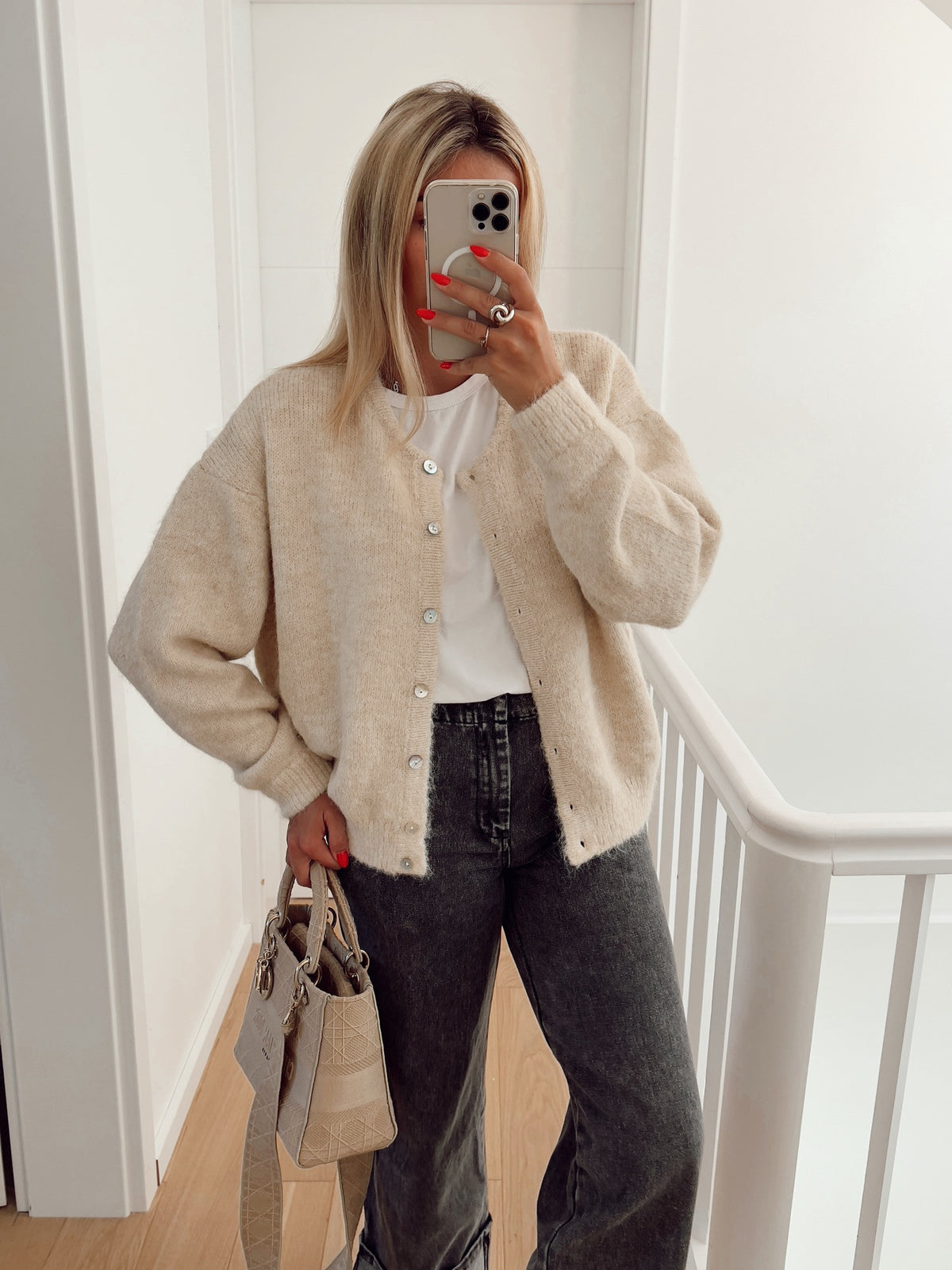 Weste JULIA Beige
