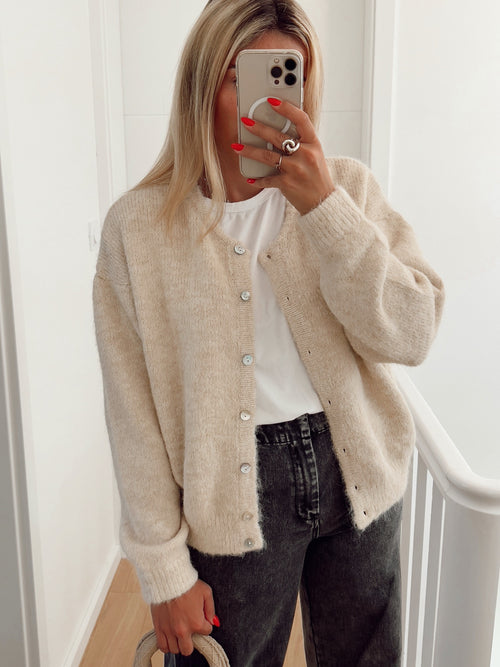 Weste JULIA Beige