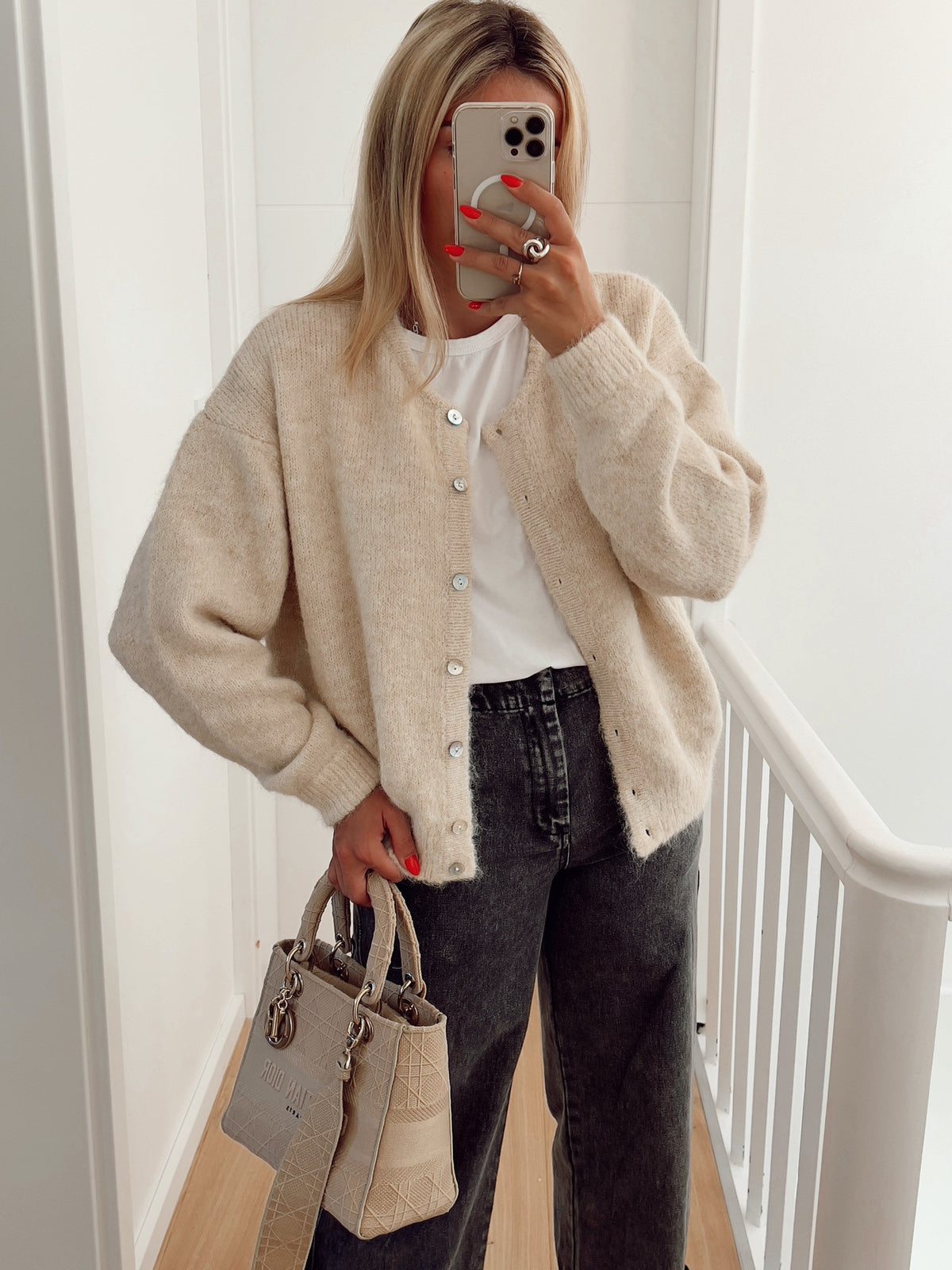 Weste JULIA Beige